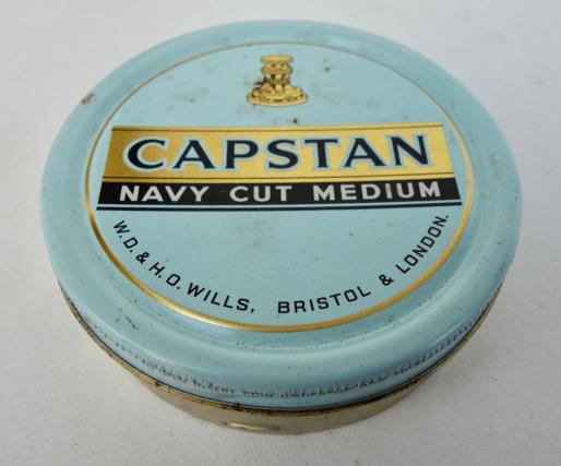 British WW2 Tabaco Can (Capstan Navy Cut Medium)