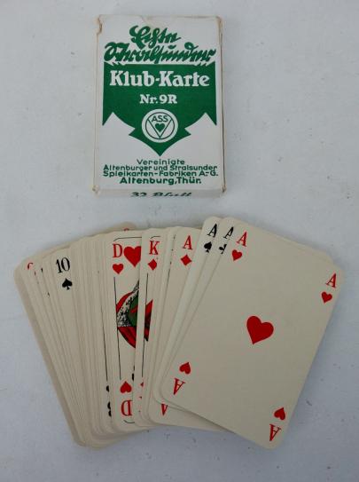 Wehrmacht era Card Game (Skat)