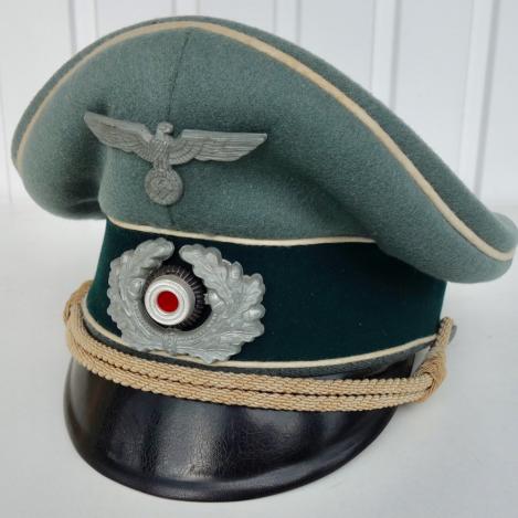 Wehrmacht Infantry Officers Visor Cap