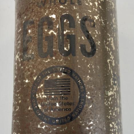 US WW2 Whole Dried Egg Can