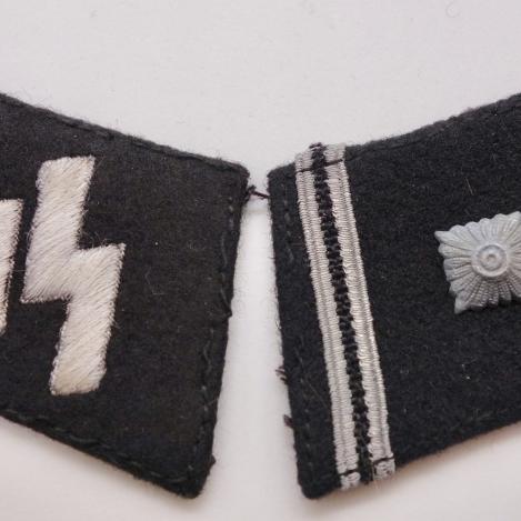 WaffenSS Collar Tabs SS Scharführer