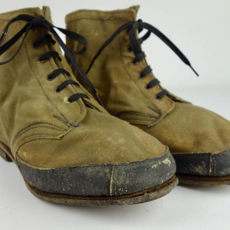 IMCS Militaria | WW2 Soviet Canvas Low Boots