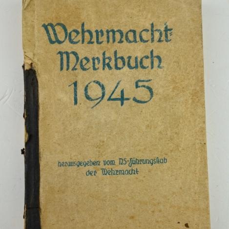 1945 Wehrmacht Pocket Agenda