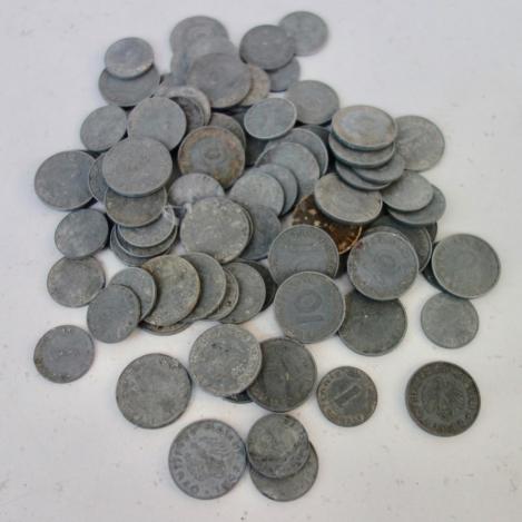 Several of Sink Wehrmacht Coins