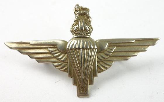 British WW2 Paratrooper Airborne Wing