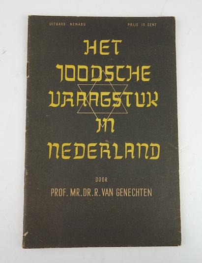 Booklet Het Joodsche Vraagstuk in Nederland