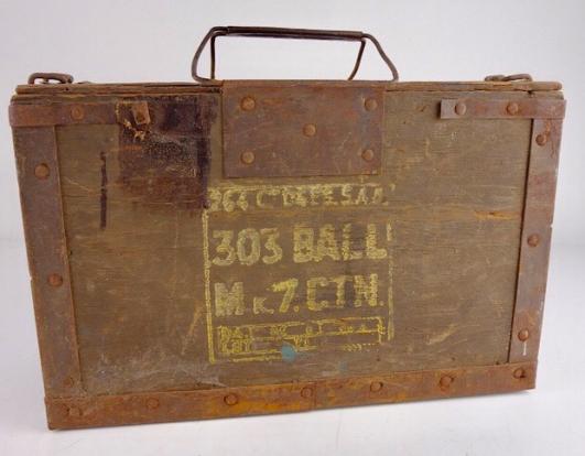 British WW2 303 Ammo Box