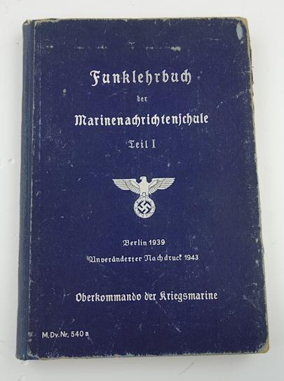 Funklehrbuch Kriegs Marine Nachrichtenschule