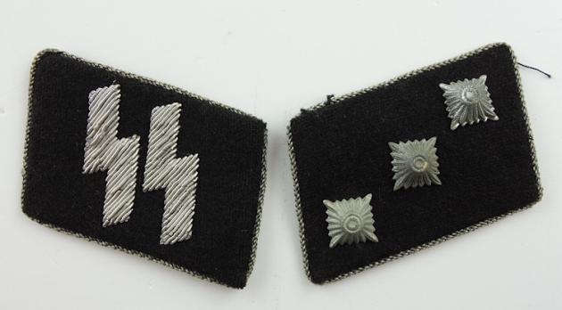 Belgium made WaffenSS Officers Collar Tabs