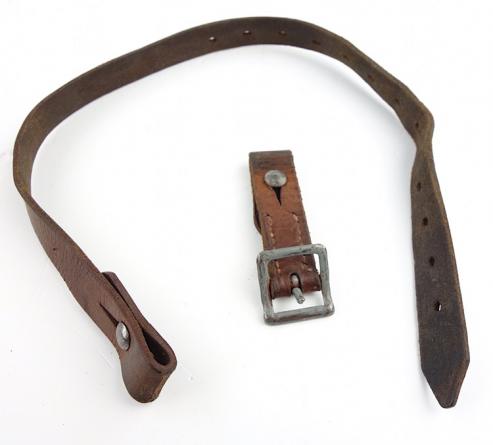 Luftwaffe Leather Combat Helmet Strap