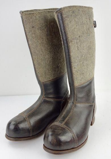 Wehrmacht winter felt/leather Boots