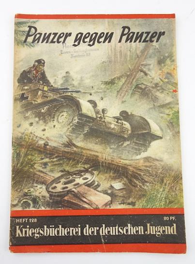 Panzer gegen Panzer Hitler-Jugend reading Book