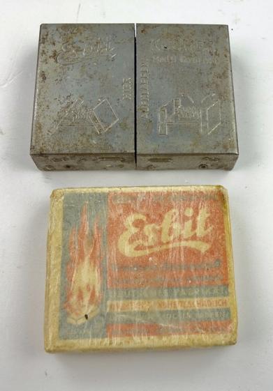 Wehrmacht Esbit Cooker with original Fuel Blok