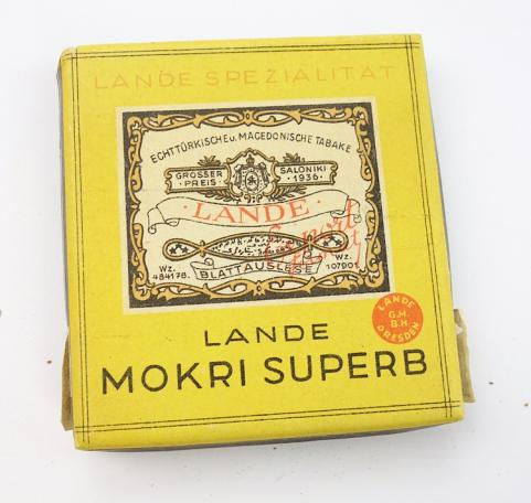 Wehrmacht era Cigarettes (Lande Mokri)