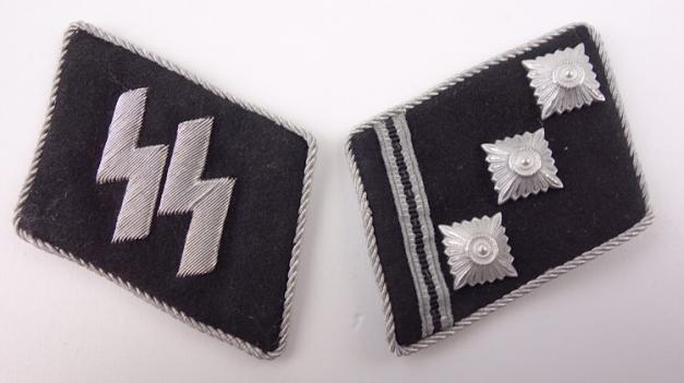 WaffenSS Officers Collar Tabs