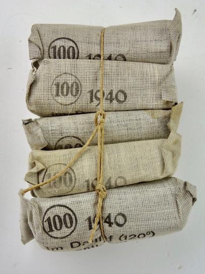 Wehrmacht Bundle of 5 Early 1940 Wound Bandages