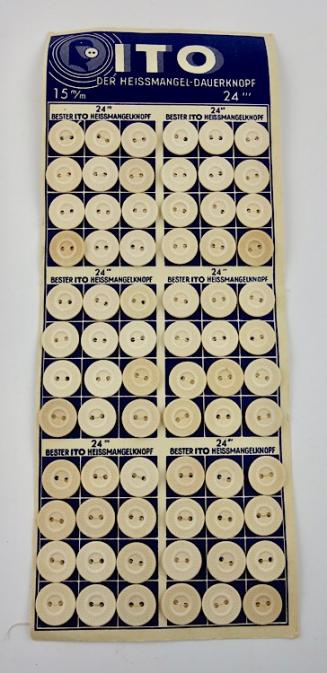 6 Dozen Wehrmacht Paper Pressed Buttons