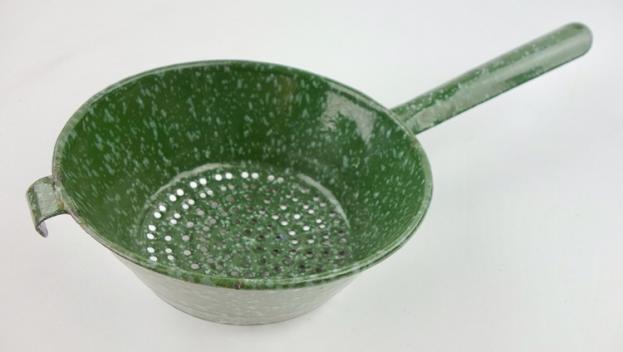 Colander made from a Wehrmacht Vehicle Filter