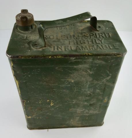 British WW2 Petrolium Spirit Jerrycan