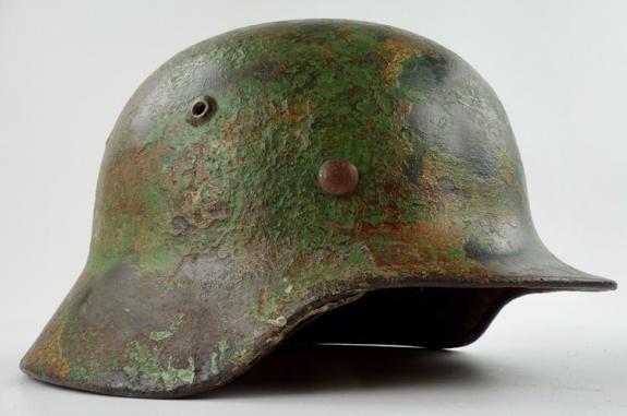 Salty Wehrmacht M35 named Camo Helmet