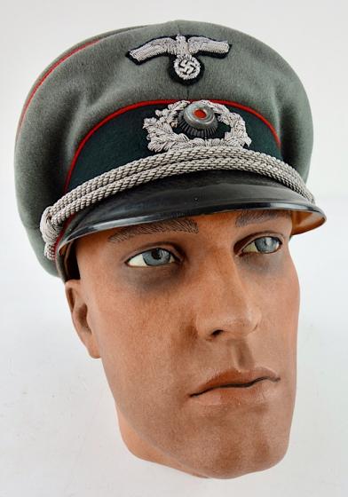 Wehrmacht Artillery Officers Visor Cap