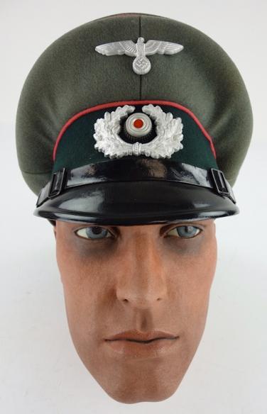 Wehrmacht Panzer NCO/Enlisted Visor Cap