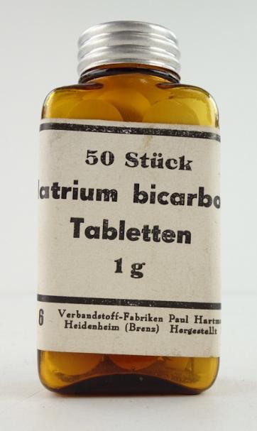 Wehrmacht Medical Department Medicine Bottle