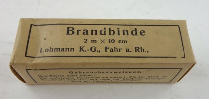 Wehrmacht Medial Brandbinde (Burn Wounds Bandage)