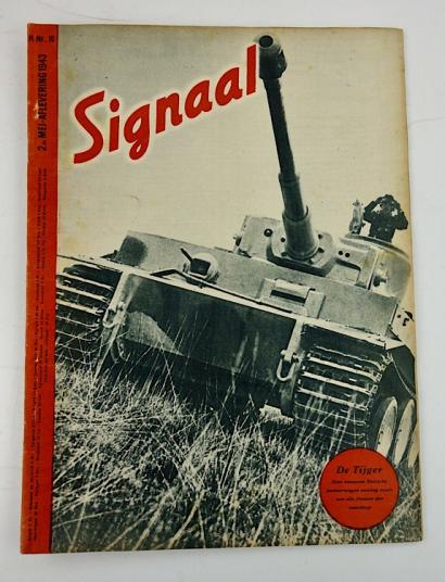 Signal Magazine Tiger one on the cover