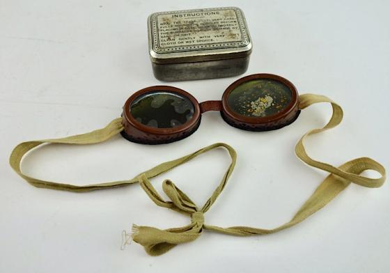 British WW2 Dust Goggles