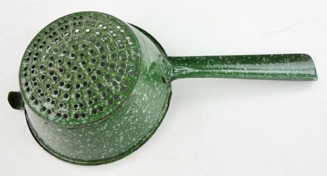 Colander made from a Wehrmacht Vehicle Filter