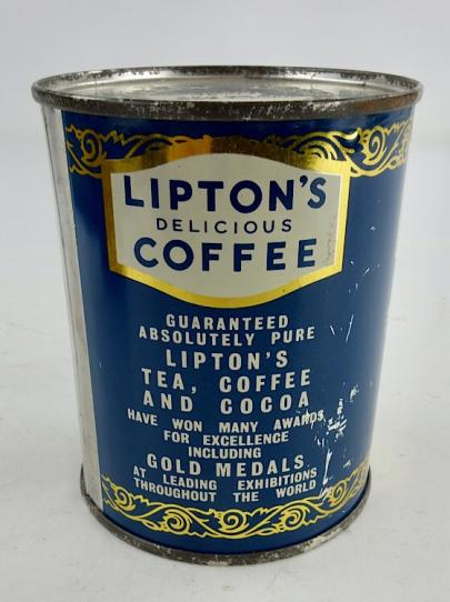 British WW2 Coffee Can for Dutch Food Droppings