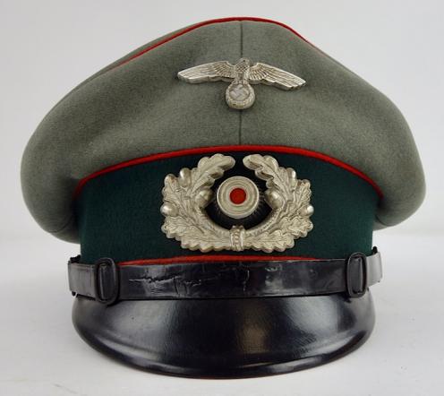 Wehrmacht Artillery Enlisted/NCO Visor Cap