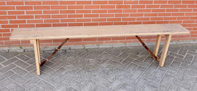 Wehrmacht wooden folding Bench