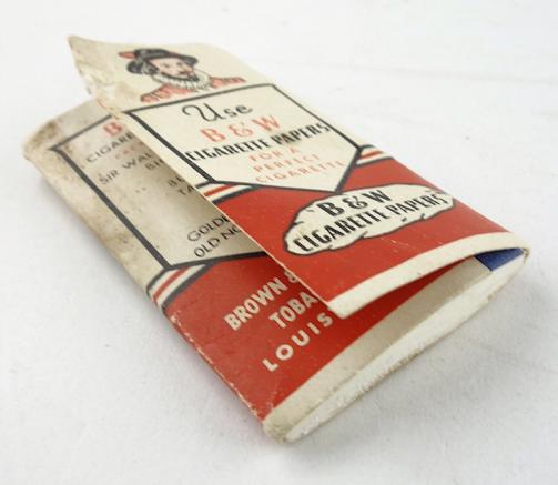 British WW2 Cigarette Rolling Papers