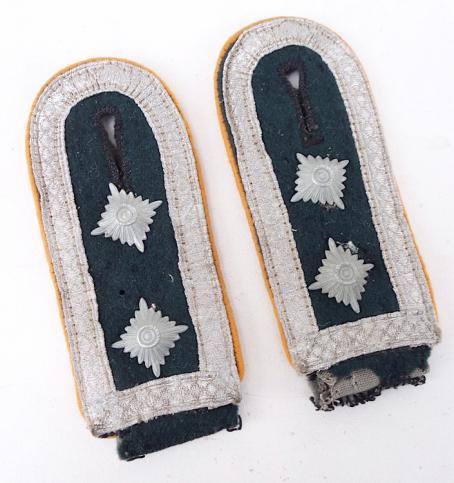 Wehrmacht M36 NCO Cavalry Shoulder Boards