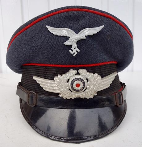 Luftwaffe FLAK Enlisted/NCO Visor Cap