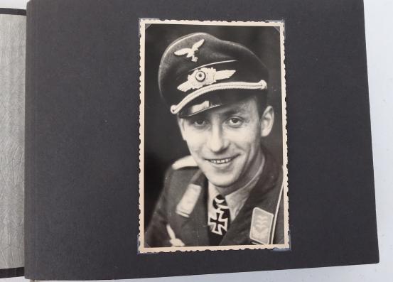 Luftwaffe Photo Album with Stuka’s en Knight Crosses