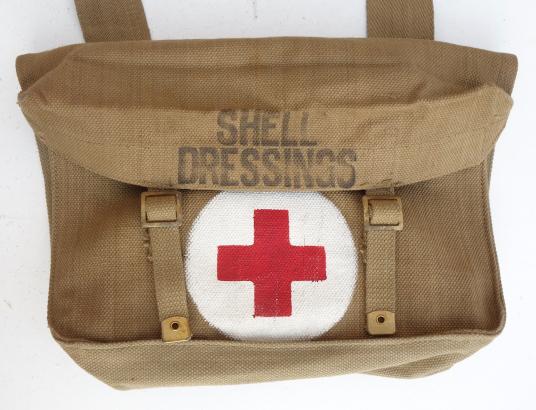 British WW2 Medic Bandage Pouch (Shell Dressings)