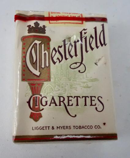 US WW2 Chesterfield Cigarettes