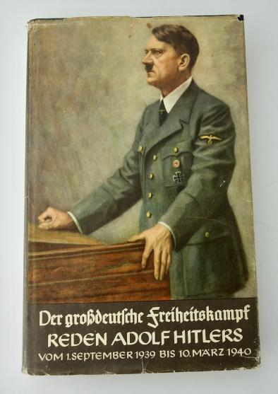 Third Reich Booklet Adolf Hitlers Speeches