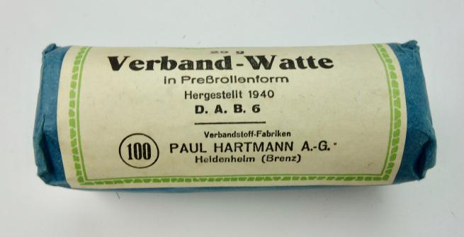 VERBANDSPÄCKCHEN WEHRMACHT 1939 Paul Hartmann AG, Heidenheim Brenz