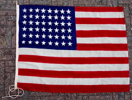 US WW2 48 star Flag made in Holland