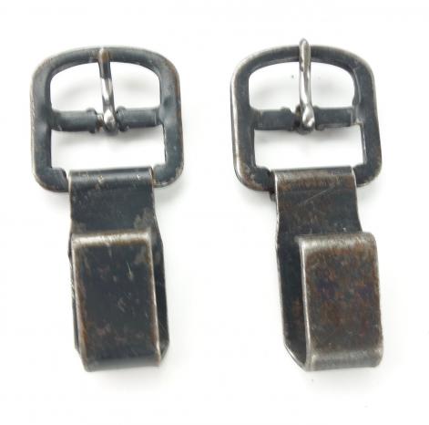 Wehrmacht metal Y Strap (Ammo Pouch) Hooks