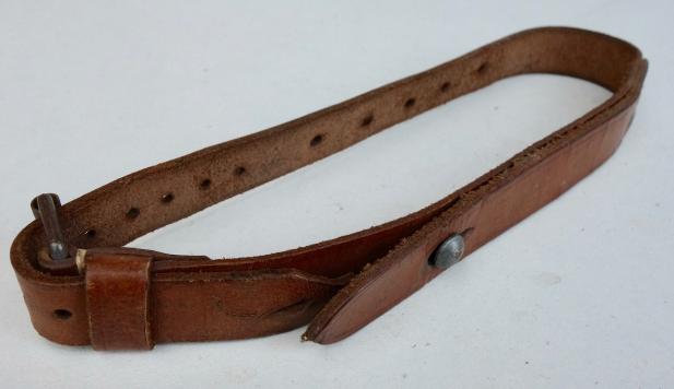 Luftwaffe Leather Equipment Strap for non Mounted Personnel