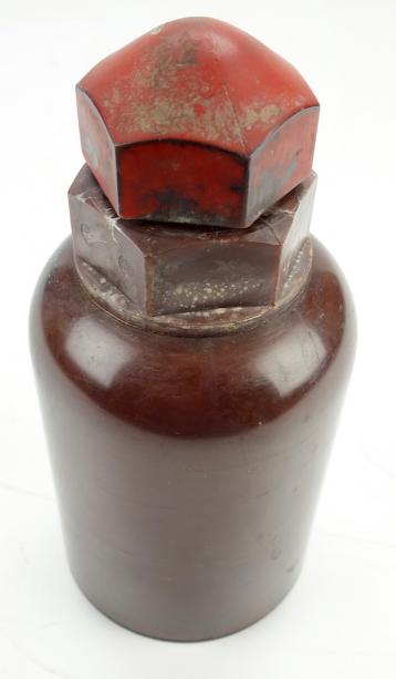 Wehrmacht Bakelite Bottle Anti Gas Cleaning