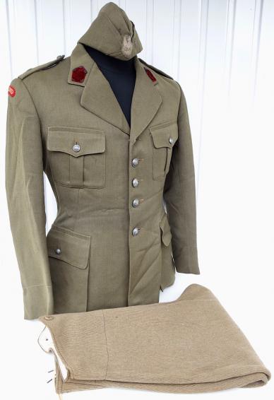 Polish WW2 Officers Service Dress, Trousers and Cap