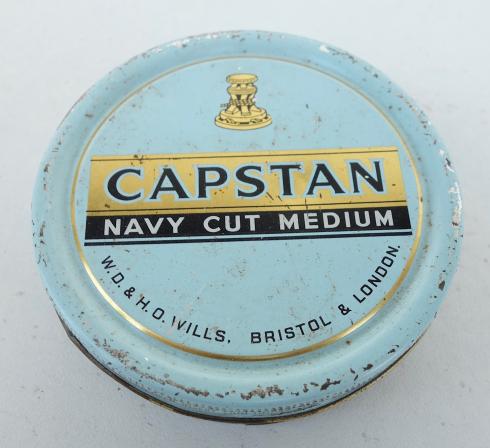 British WW2 Capstan Cigarettes Can