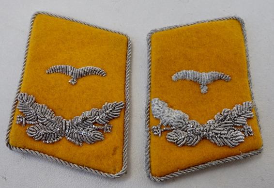 Luftwaffe Officers Collar Tabs