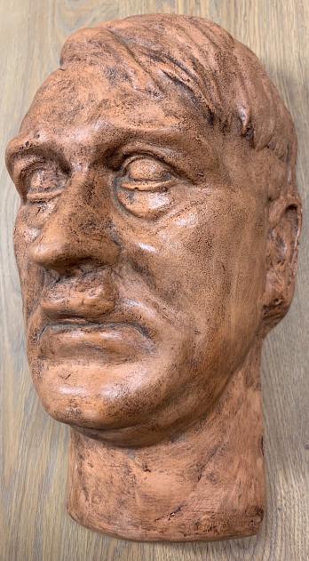 Terracotta Adolf Hitler Head